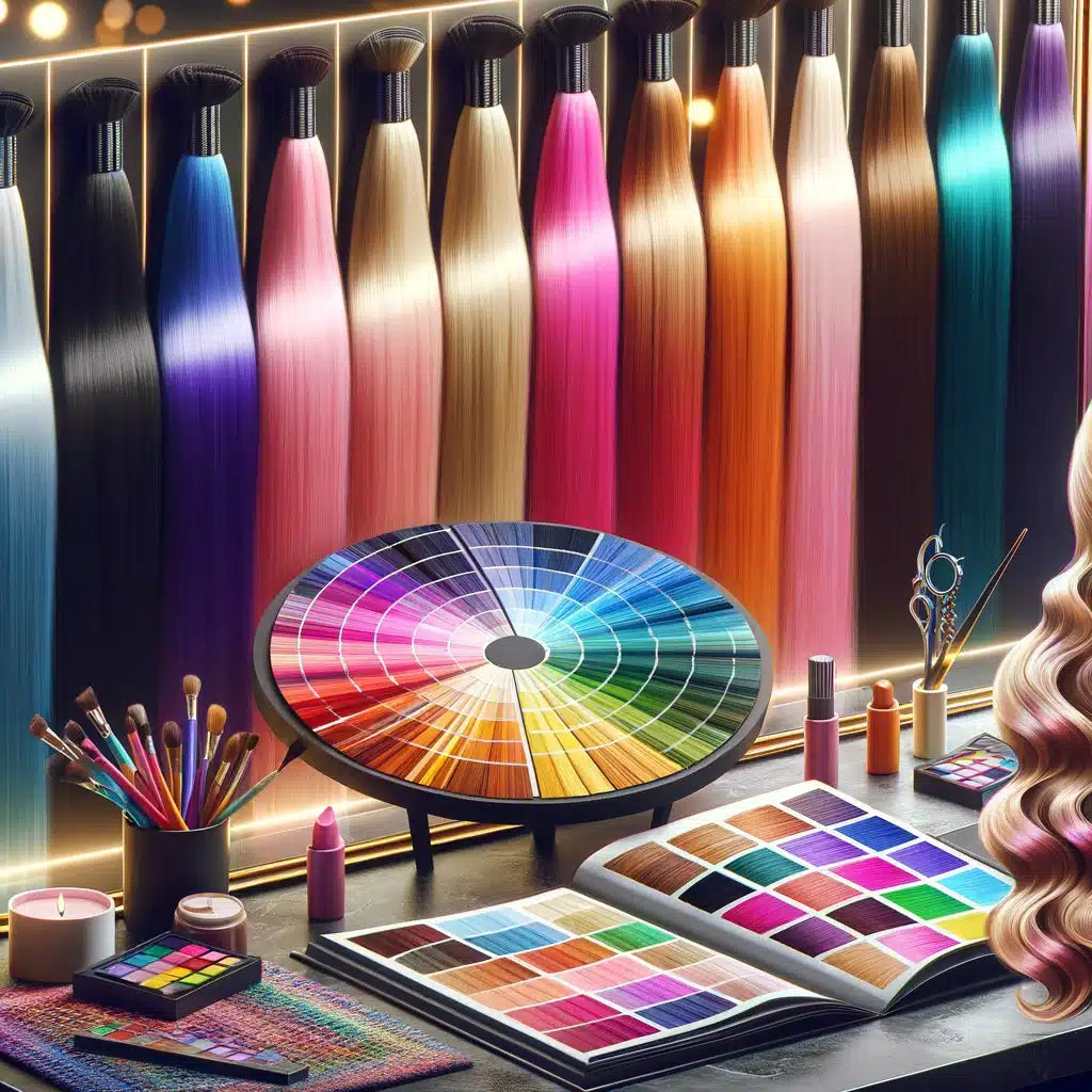 Come scegliere il colore perfetto delle tue extension