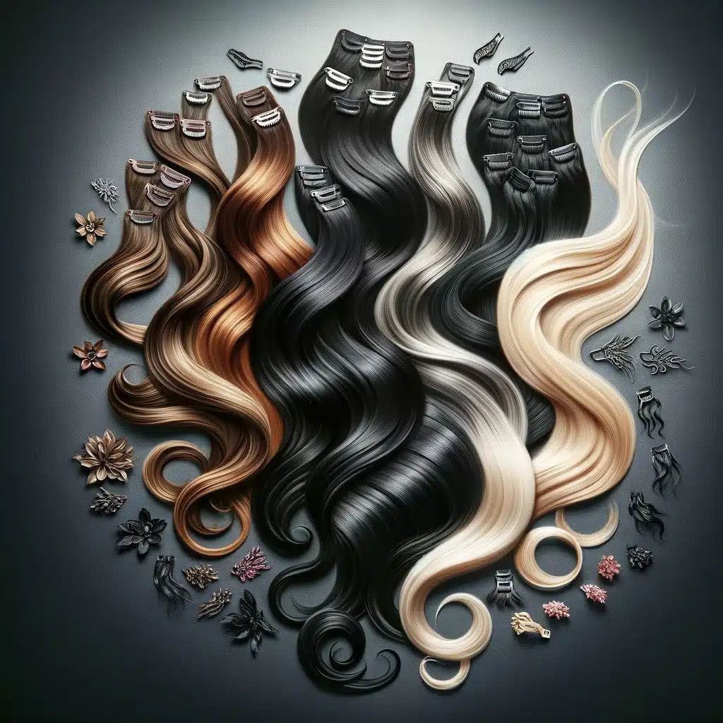 Extension clip-in: una soluzione veloce per capelli più lunghi