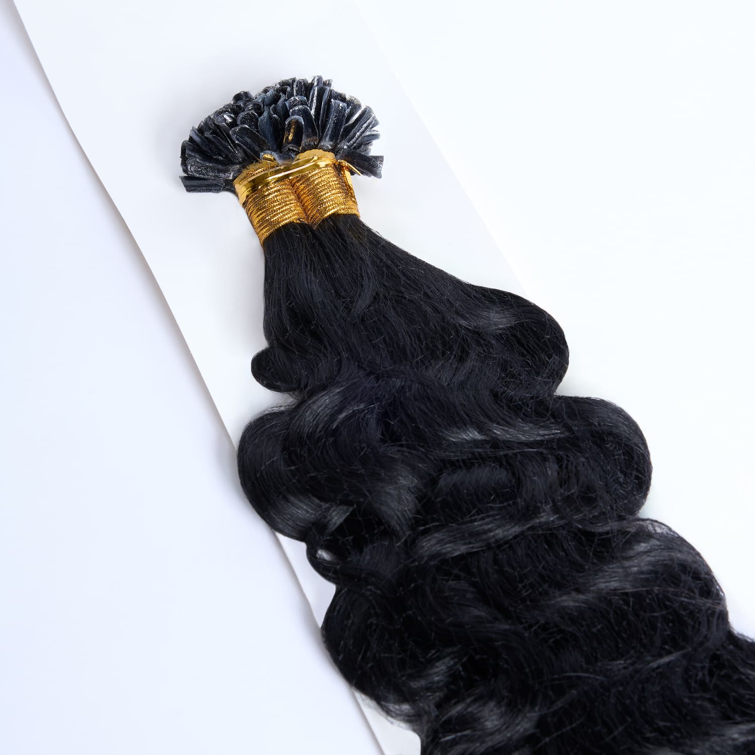 Extension Cheratina Ricci Nero 1 - 55/60/70cm - 100g