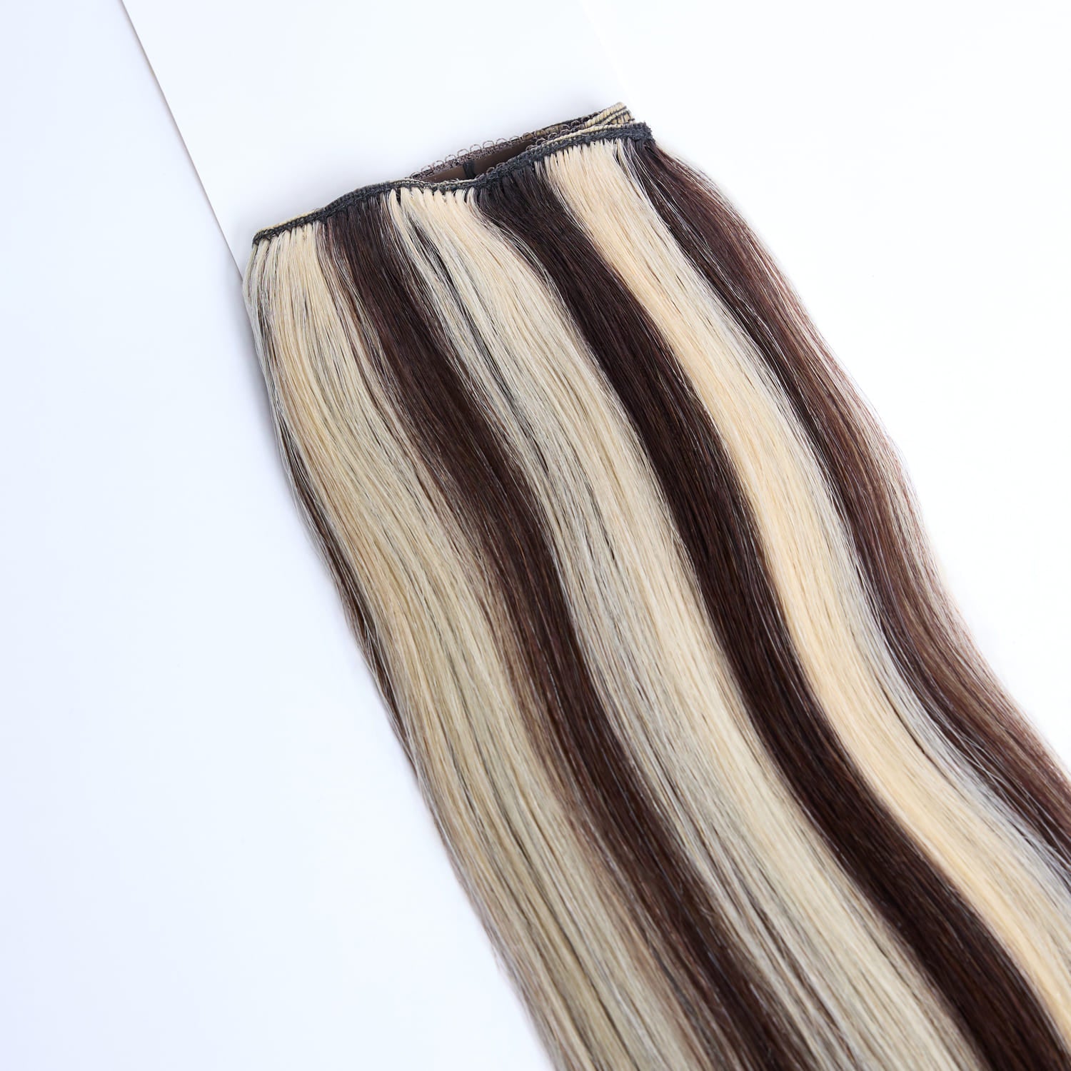 Extension Fascia Unica Volumizzante Meches Biondo Castano - 55/60/65cm - 100g