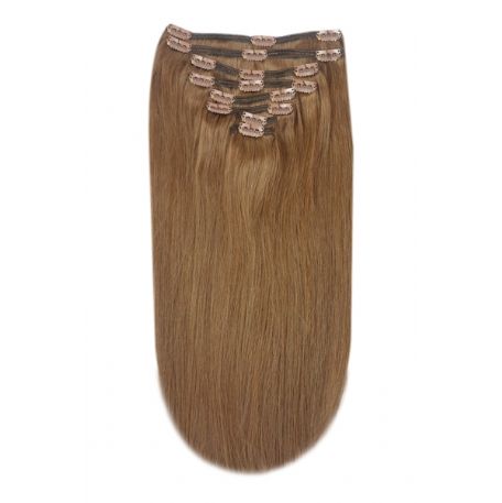Extension Kit 8 Fasce Clips Castano Medio 6 - 55/60/65cm - 160g